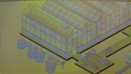 现代化农业种植大棚墙面互动投影_数字投影项目导览图3